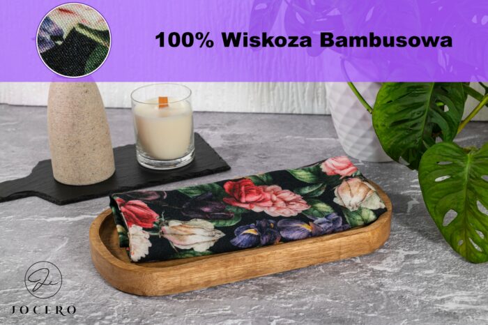 Ręcznik do włosów z wiskozy bambusowej BUKIET - obrazek 3