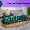 Ręcznik do włosów z wiskozy bambusowej LIŚCIE - obrazek 3
