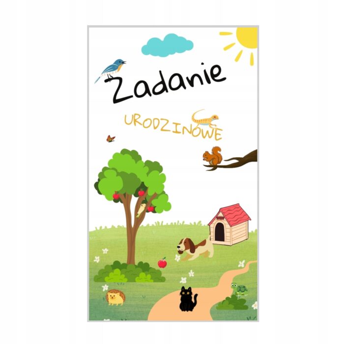 30× Zdrapki - ZADANIA URODZINOWE dla Dzieci - obrazek 2